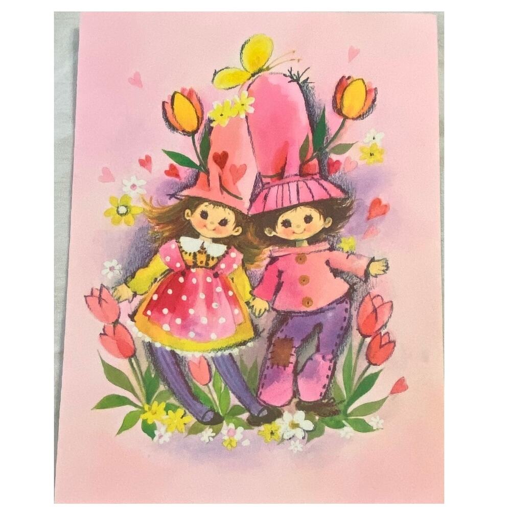 Vtg Happy Anniversary Card Unused USA 1970s Coronation Collection Sincere Retro
